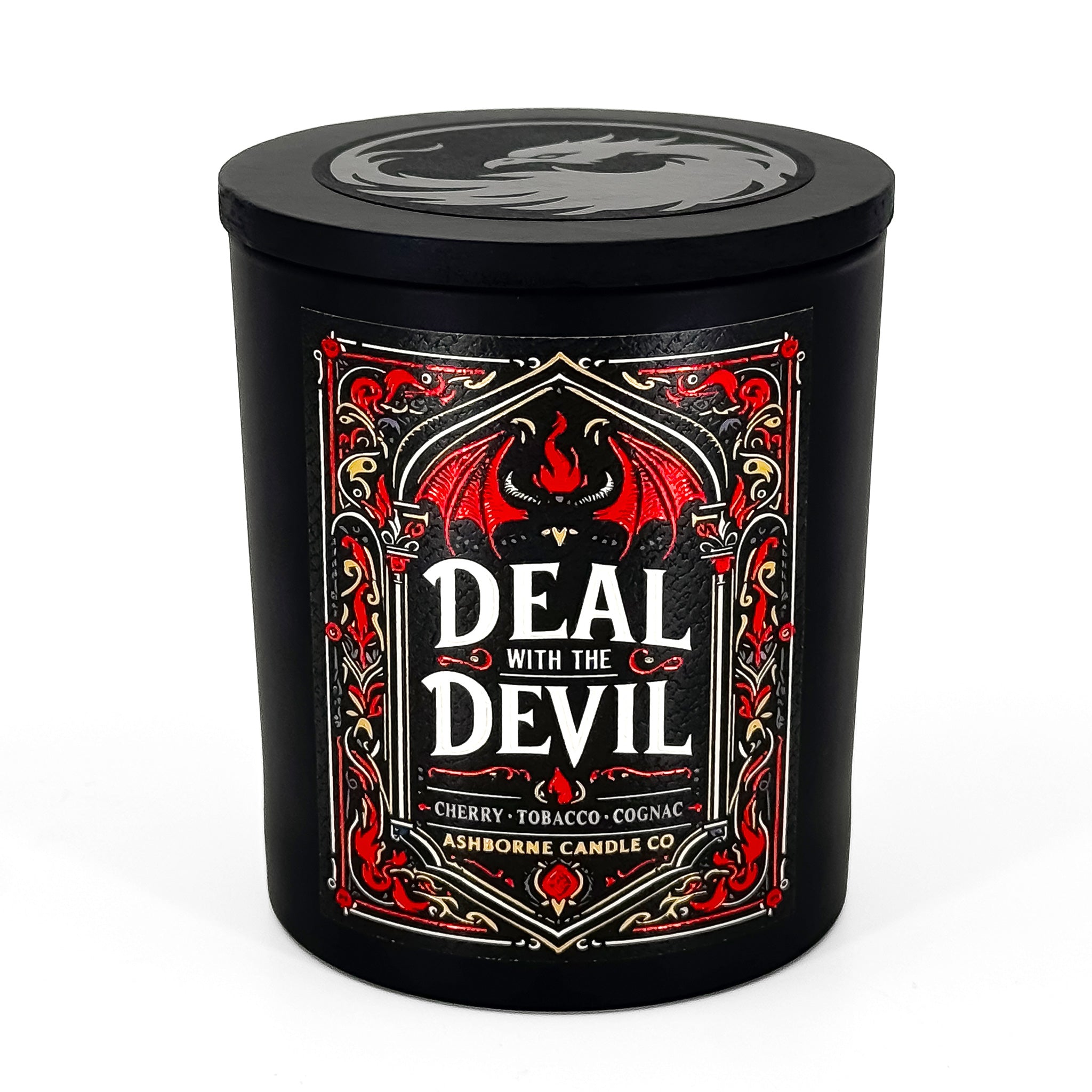 cherry tobacco candle Deal with the Devil cherry tobacco candle Deal with the Devil